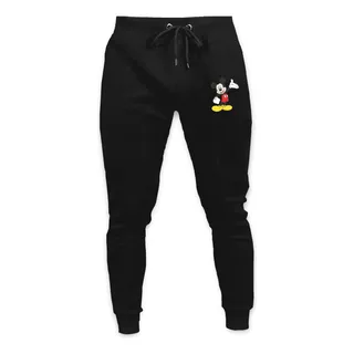 Calça De Moletom Estampa Do Mickey Mouse Desenho Lançamento