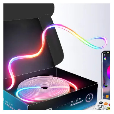Kit Cinta Led Neon Smart Controlador + Fuente Rgb