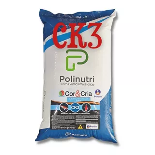 Ração Ck3 Polinutri Para Carpas Kois Nishikigoi Saco 15kg