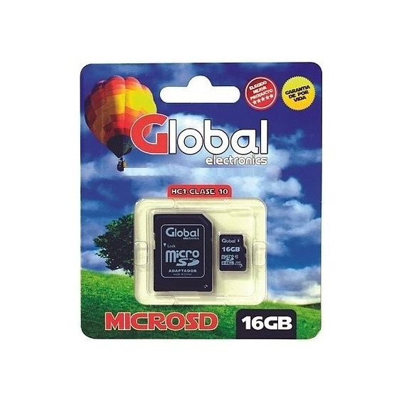 Tarjeta Microsd De 16gb + Adaptador Hfc1