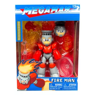 Megaman Iceman Fireman Figura De Acción Jada Coleccionable