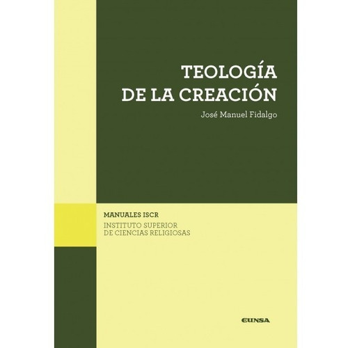 Libro (iscr) Teología De La Creación