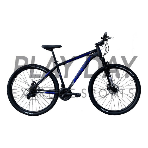 Mountain bike Fire Bird Turbo  2023 R29 S 21v frenos de disco mecánico cambio LTWOO color negro/azul  