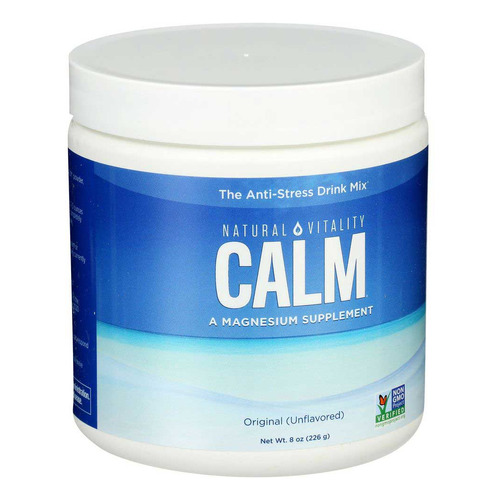 Natural Vitality Calm Magnesio Bebidas Antiestrés 226g Sfn