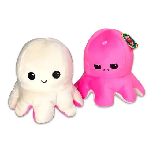 Pulpo que cambia de humor peluche sales