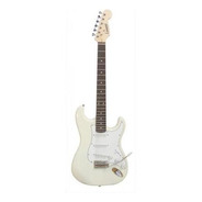 Guitarra Electrica Stratocaster Leonard Color Blanco
