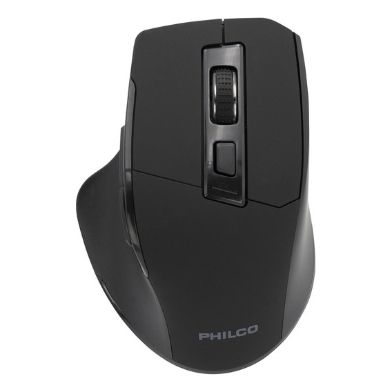 Mouse Inalambrico Ergonomico Philco 345 Black - Revogames Color Negro