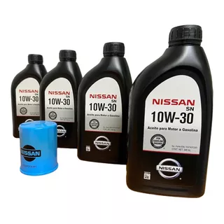 Kit Cambio Aceite Tsuru Original Nissan 4l Con Filtro 