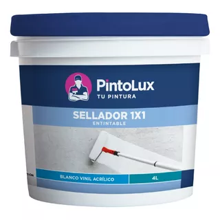 Sellador Entintable Pintolux 1 X 1 De 4 Litros