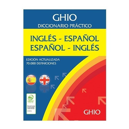 Diccionario Ghio Practico Ingles Español / Español Ingles