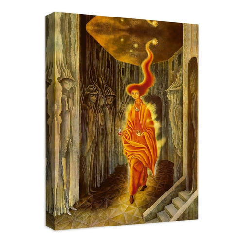 Cuadro Remedios Varo La Llamada Lienzo Canvas Con Bastidor Yes Stamp