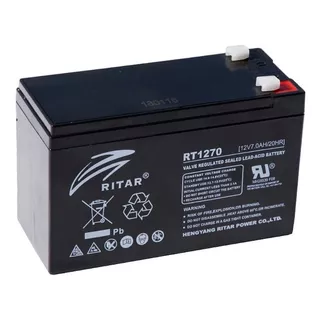 Bateria Recargable 12v 7ah Ritar Rt-1270