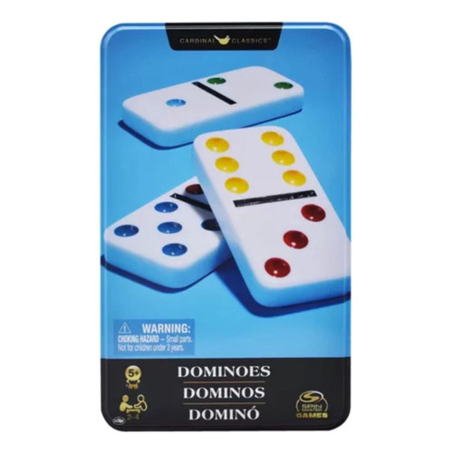 Juego De Domino En Colores Int 98405 Original Spin Master 
