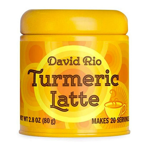 Curcuma En Polvo David Rio Turmeric Latte Instantáneo 80g