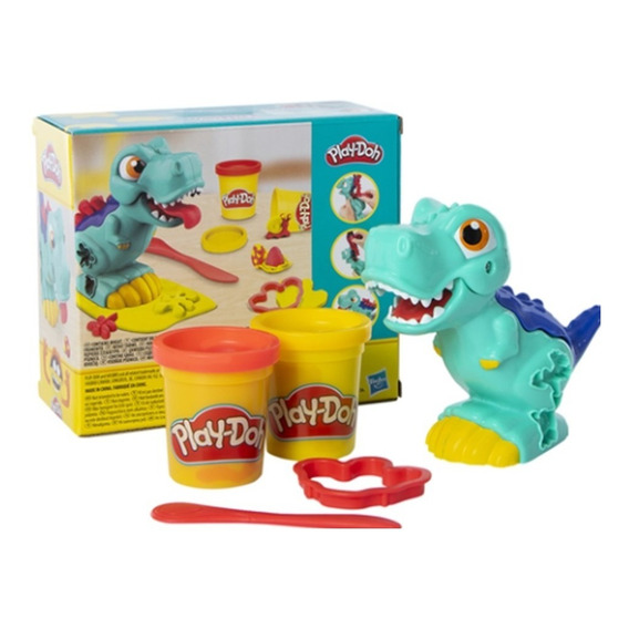 Play Doh T Rex Mini Dino Play Set Con 113 Gramos De Masilla