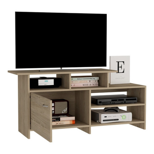 Mesa Para Tv Liena, Para Televisor De 40 , Color Beige Color Marrón claro