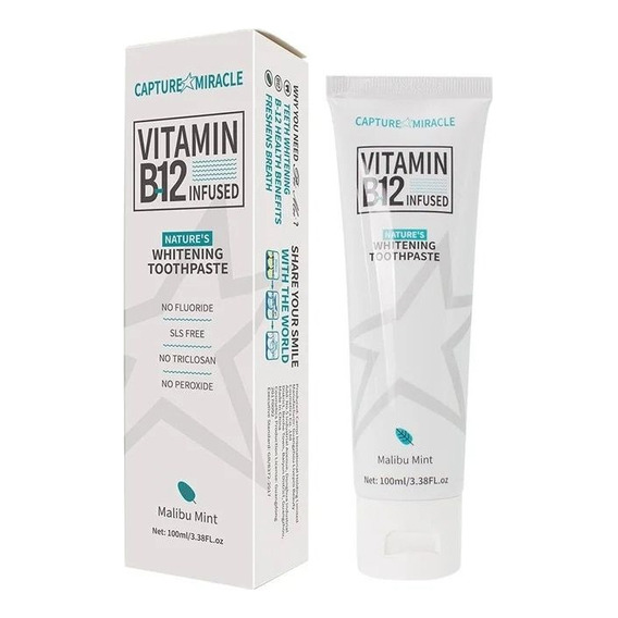 Pasta Dental Vitamina B12, Eliminación De Manchas