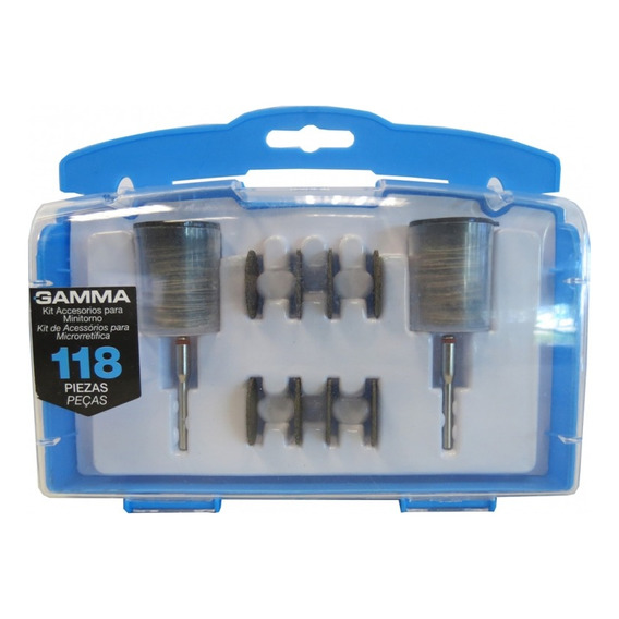 Kit Para Minitorno 118pzs Gamma