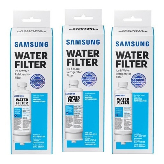 3 Pack Filtro De Agua Samsung  Da97-17376b   Haf-qin/exp
