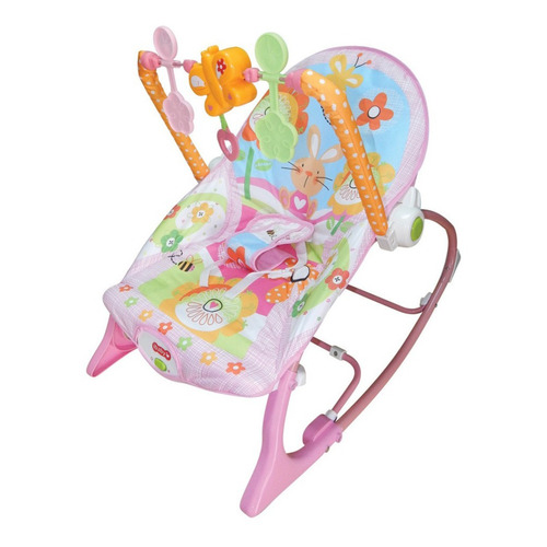 Silla mecedora para bebé Bipo SM 01 rosa