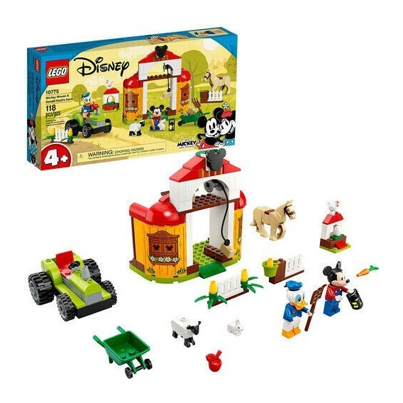 Bloques Lego Disney La Granja De Mickey Mouse Y Pato Donald