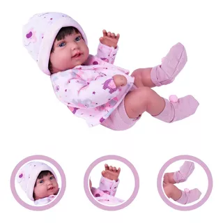 Boneca Anny Doll Baby Menina 2441 Cotiplás