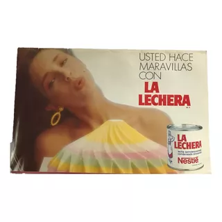  Nestlé Receario La Lechera, Usted Hace Maravillas Con 