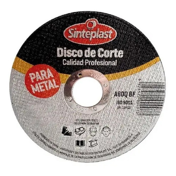 Disco De Corte Para Metal 115 X1 X22,23 Mm 
