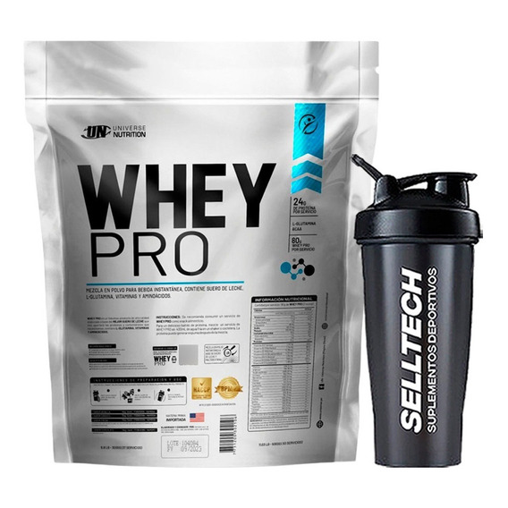 Proteína Universe Nutrition Whey Pro 5kg Chocolate + Shaker