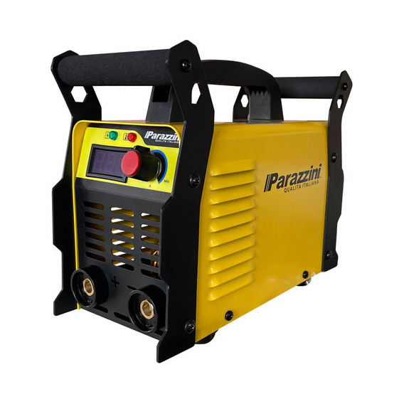 Soldadora 120a maquina de soldar inverter Parazzini SP120A Color Amarillo portatil