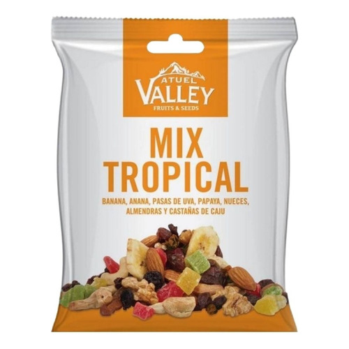 Mix De Frutas Secas Tropical Atuel Valley 40 Gr. 