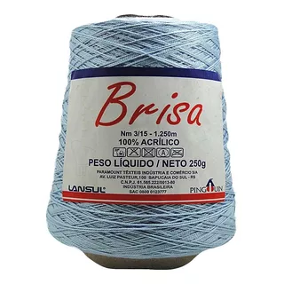 Linha Brisa Cones Com 250g Kit C/ 3 Unidades - Escolha Cores