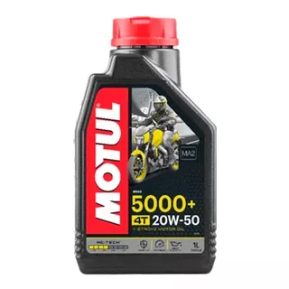 Aceite Para Motor Motul Semi-sintético 20w-50 Para Motos Y Cuatriciclos De 1 Unidad