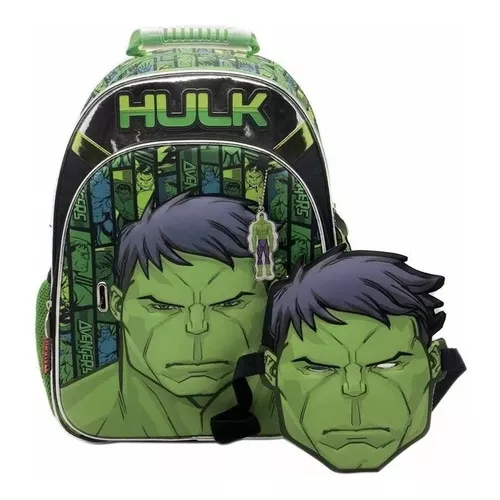 Hulk Avengers Con Mascara Espalda Pulgadas Sp160 MercadoLibre