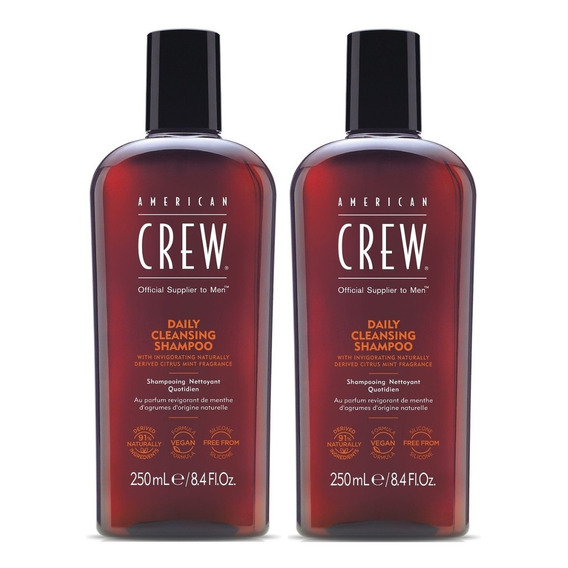 Dúo Shampoo Para Hombres Daily Shampoo American Crew Men