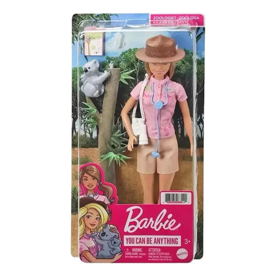 Muñeca Barbie Mattel Diferentes Profesiones Con Accesorios