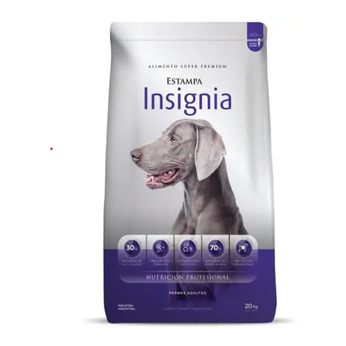 Alimento Estampa Insignia Super Premium Adultos 20 Kg E Grat