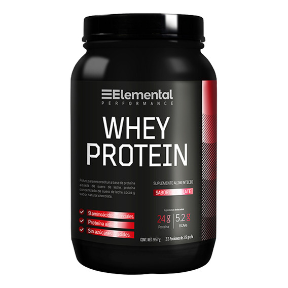 Whey Protein | Proteína Aislada 33 Porciones De 29 G | 957g