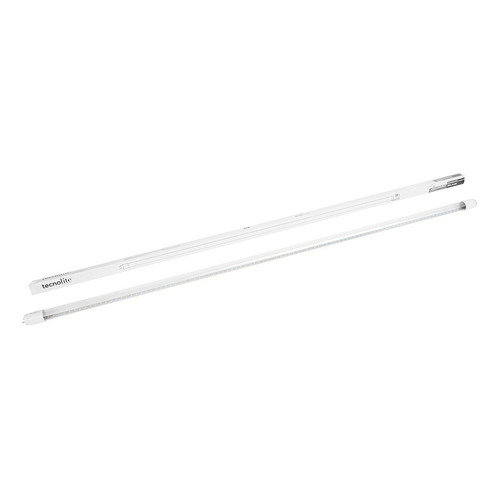 Foco Tubo Led, 18 W, Luz Blanca Neutra, Base G13 Tecnolite Luz Transparente