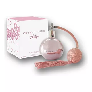 Perfume Charm In Pink Vintage Yves D'orgeval