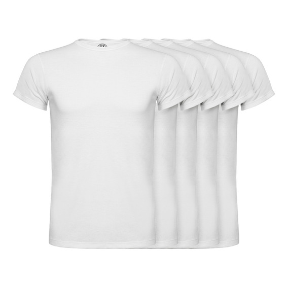 Pack 5 Poleras Sublima Roly Adulto Unisex Para Estampar