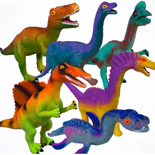 Kit Com Dinossauros Tamanho Grande  Super Lançamento Lindos 