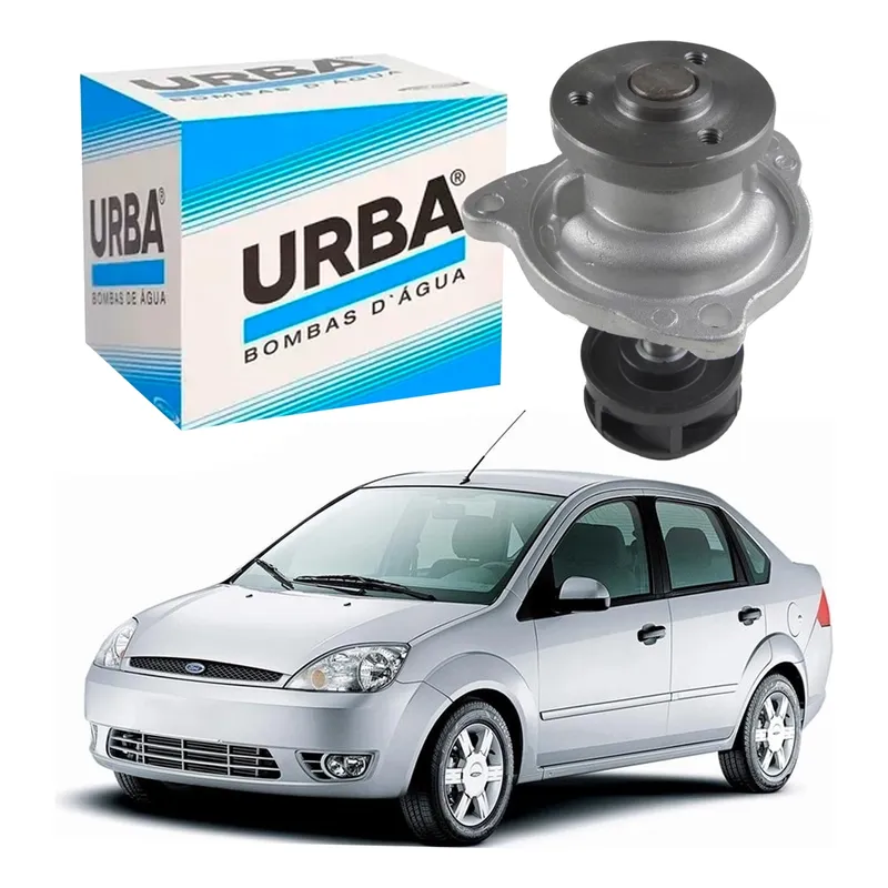 Bomba Dagua Motor Urba Ford Fiesta Sedan 1.6 8v 2003 A 2006