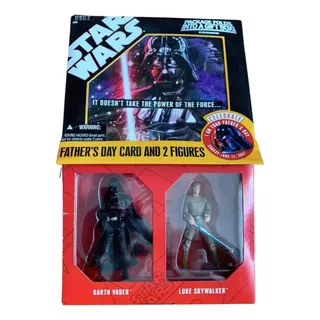 Star Wars Dia Del Padre Fathers Day Vader Luke Set Especial