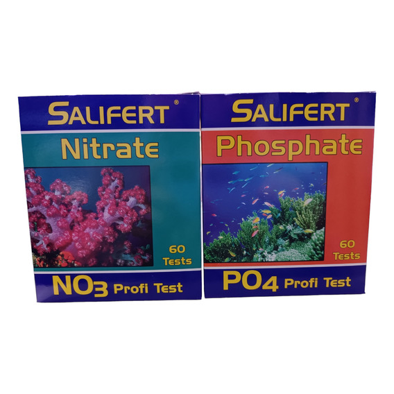 Kit Test Salifert Para Algas Nitrato Y Fosfato Paquete 2