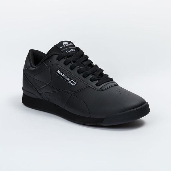 Zapatillas New Athletic Tennis Rubbet04 Negro Classic Para H