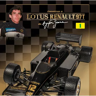 Fascículos Lotus Renault 97t Ayirton Senna - Várias Ediçoes