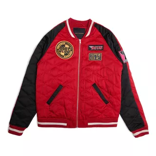 Chamarra Deus Ex Machina · Supporters Jacket · Red-black