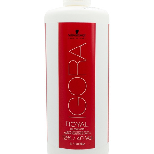 Schwarzkopf Igora Royal Oxidante 40vol Tintura Coloración 1l