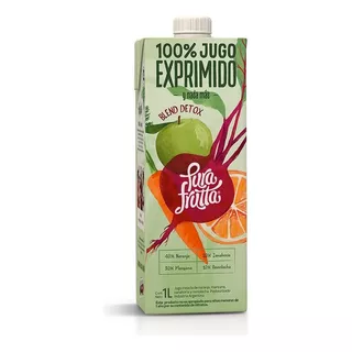 Blend Detox Pura Frutta Naranja, Manzana, Zan, Remo 1 Litro